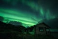 Northern Lights, Aurora Borealis in Kola Peninsula