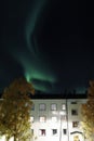 The northern light dances across the sky above LuleÃÂ¥