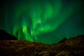 Northern Lights Rising Royalty Free Stock Photo