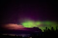 .Northern lights cheboygan mi auroras beautiful Royalty Free Stock Photo