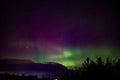 ...Northern lights cheboygan mi auroras beautiful Royalty Free Stock Photo