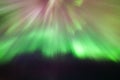 Northern lights corona above Royalty Free Stock Photo
