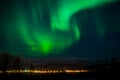 Northern Lights Finnsnes Norway Royalty Free Stock Photo