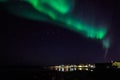 Northern lights in Greenland