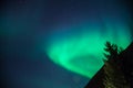 Northern Lights Rising Royalty Free Stock Photo