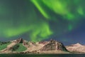 Northern lights, Senja Norway Royalty Free Stock Photo