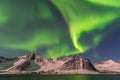 Northern lights, Senja Norway Royalty Free Stock Photo