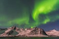 Northern lights, Senja Norway Royalty Free Stock Photo