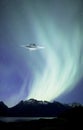 Northern Lights with UFO