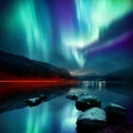 Northern Lights & x28;aurora borealis& x29;