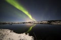 Northern lights ÃÅ¾ingvellir III Royalty Free Stock Photo