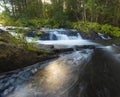 Northern Main waterfall and pool in early September