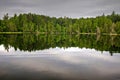 Northern Michigan Wilderness Lake Nature Background Royalty Free Stock Photo