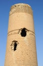 The Northern Minaret is located in Turkmenistan. Royalty Free Stock Photo