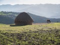 Moroccan Rural Landscape on sunny day Royalty Free Stock Photo