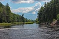 Northern Ontario River Royalty Free Stock Photo