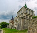 Northern part of the Pidhirtsi castle of 17th century, Ukraine Royalty Free Stock Photo