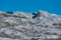 Northern Pole Ice Cap Landscape in Greenland Royalty Free Stock Photo