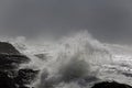 Northern portuguese seascape during storm