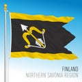 Northern Savonia regional flag, Republic of Finland