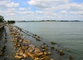 Northern Sea - View from the historic town of Edam, origin of the famous Edamer Cheese