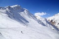 Northern slopes of Mount Cheget, Prielbrusye Royalty Free Stock Photo