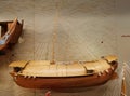 Northern Song Dynasty Antique River Cargo Boat Vessel Ship Model Wooden Boats Trading Goods Sailboat Sail Transportation Vehicle