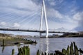 The Northern Spire across the River Wear Royalty Free Stock Photo