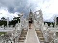 Northern Thai Buddhist Religion Architecture Thailand Chiang Mai White Temple Chalermchai Kositpipat Wat Rong Khun Structure