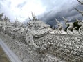 Northern Thai Buddhist Religion Architecture Thailand Chiang Mai White Temple Chalermchai Kositpipat Wat Rong Khun Structure