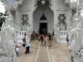 Northern Thai Buddhist Religion Architecture Thailand Chiang Mai White Temple Chalermchai Kositpipat Wat Rong Khun Structure