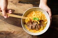 Northern Thai food Khao Soi