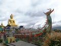 Northern Thai Thailand Burma Laos Golden Triangle Architecture Buddhist Temple Buddha Statue Chiang Rai Dragon Boat Mekong River Royalty Free Stock Photo