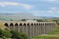 Northern train, Ribblehead Viaduct, Pen-y-Ghent