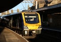 Northern trains Civity dmu Carnforth station Royalty Free Stock Photo