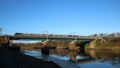 Northern trains Civity dmus on Carlisle Bridge Royalty Free Stock Photo