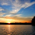 Northern Wisconsin Lake Sunset