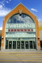 Northland Village Mall Canadian Shopping Center Entrance Door Northwest Calgary Alberta Canada Royalty Free Stock Photo