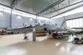 Northrop F-5 Tiger fighter jet from the Royal Norwegian Air Force on display in the Norwegian Armed Forces Museum at Oslo- Royalty Free Stock Photo