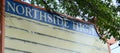 Northside High school Marquee, Memphis, TN Royalty Free Stock Photo