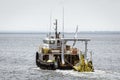 Northstar Commander towing Axys WindSentinel wind monitoring system into Buzzards Bay