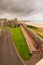 View Northwards from Bamburgh Castle, Bamburgh, Northumberland