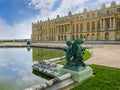 Northwest facade of the Palace of Versailles, France