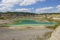 The northwestern part of the ENCI-quarry Royalty Free Stock Photo