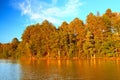 Northwoods Autumn Landscape Wisconsin Royalty Free Stock Photo