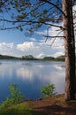 Northwoods Lake Royalty Free Stock Photo