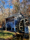 Norton Grist Mill Big Ridge State Park nature Scenic art abstract Royalty Free Stock Photo