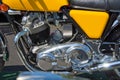 Norton motorcycle engine Royalty Free Stock Photo