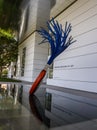 The Norton Museum of Arts new Heyman Plaza in West Palm Beach featuring Typewriter Eraser