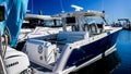 Regal 38 SAV boat at Progressive Norwalk Boat Show